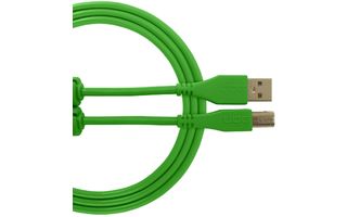 UDG Ultimate Cable USB 2.0 - Tipo A >> B - Verde - 3 metros